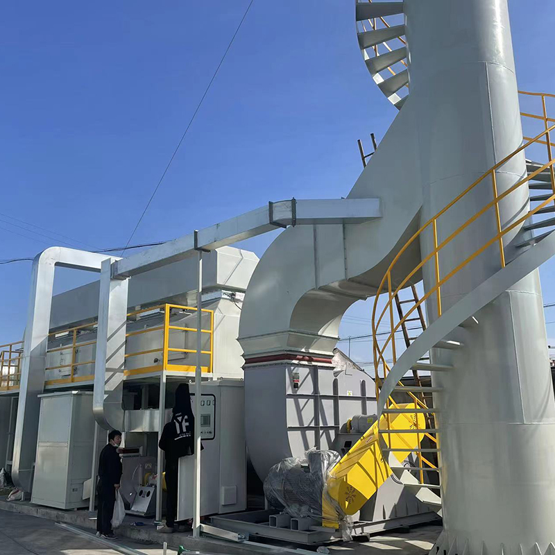 LQ-CFT-Co Honeycomb Aktiveret kulstofadsorption + katalytisk oxidation (CO)