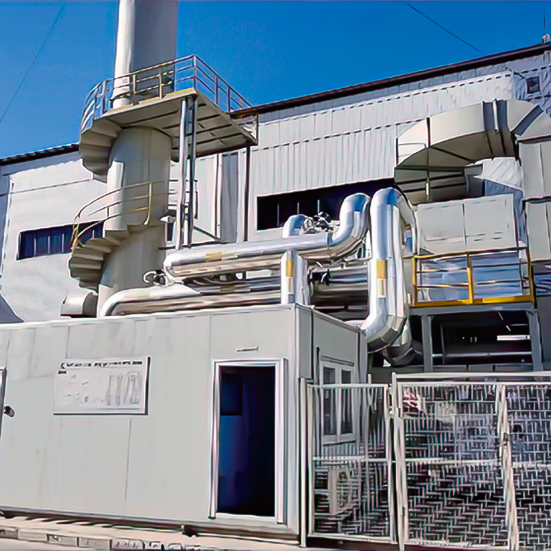 LQ-ADW-Co Zeolite Rotary Concentrator (Cylindrical/Disc Type) ＋ Katalytisk oxidation (CO)